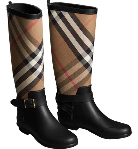 womens burberry rain boots size 8|Burberry rain boots with zipper.